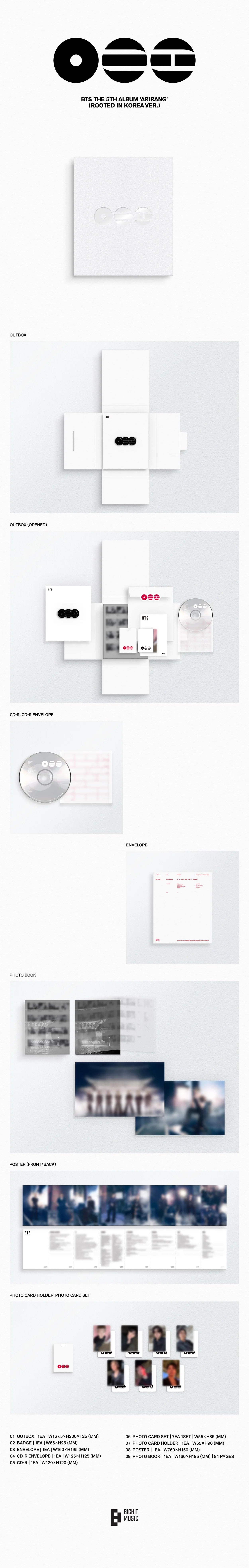 BTS ‘ARIRANG’ Album