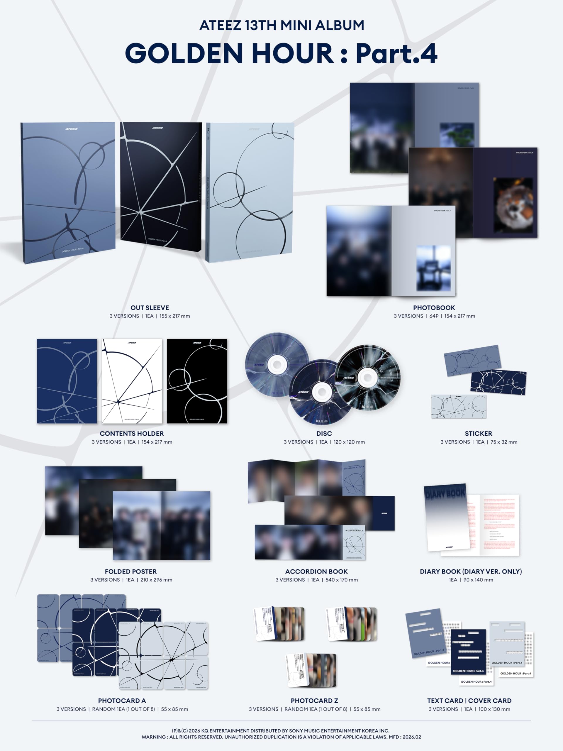Ateez Golden Hour Part.4 [Photobook Ver.]